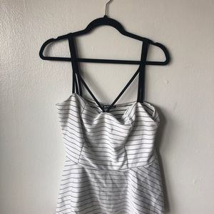 Charlotte Russe cutout peplum top 2X